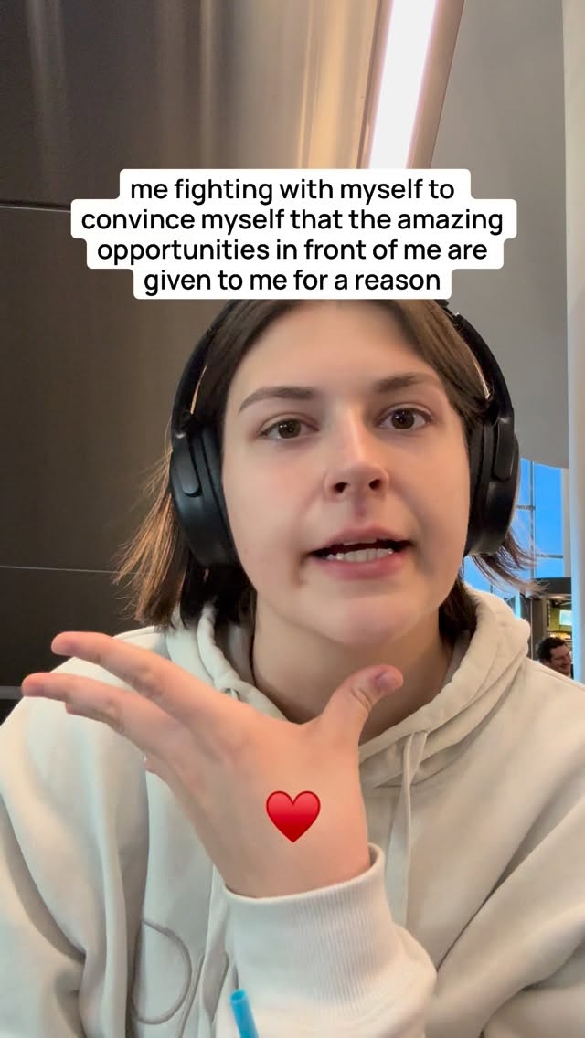 me 🤜💥 imposter syndrome
This life is rich with opportunities. I now have the choice to take those opportunities and make the most of them. I get to figure out how to be comfortable with being uncomfortable. That is a gift. 🎁