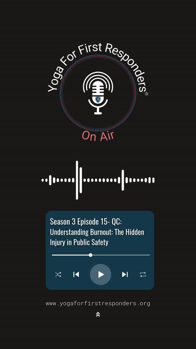 Burnout in public safety rarely comes from one bad call.
It’s the accumulation of untreated stress over time.
Chronic sleep disruption.
Constant hypervigilance.
Trauma exposure with little time to recover.
In this week's quickcast episode from YFFR On Air, we explore why burnout should be treated like a stress injury- and why prevention must come before crisis.
Resilience isn’t something we hope people have. It’s something we train.
🎧 Listen to the full episode at the link in bio.
#FirstResponderSupport #BurnoutPrevention #PublicSafetyLeadership #OfficerWellness #ResilienceTraining #YFFR
