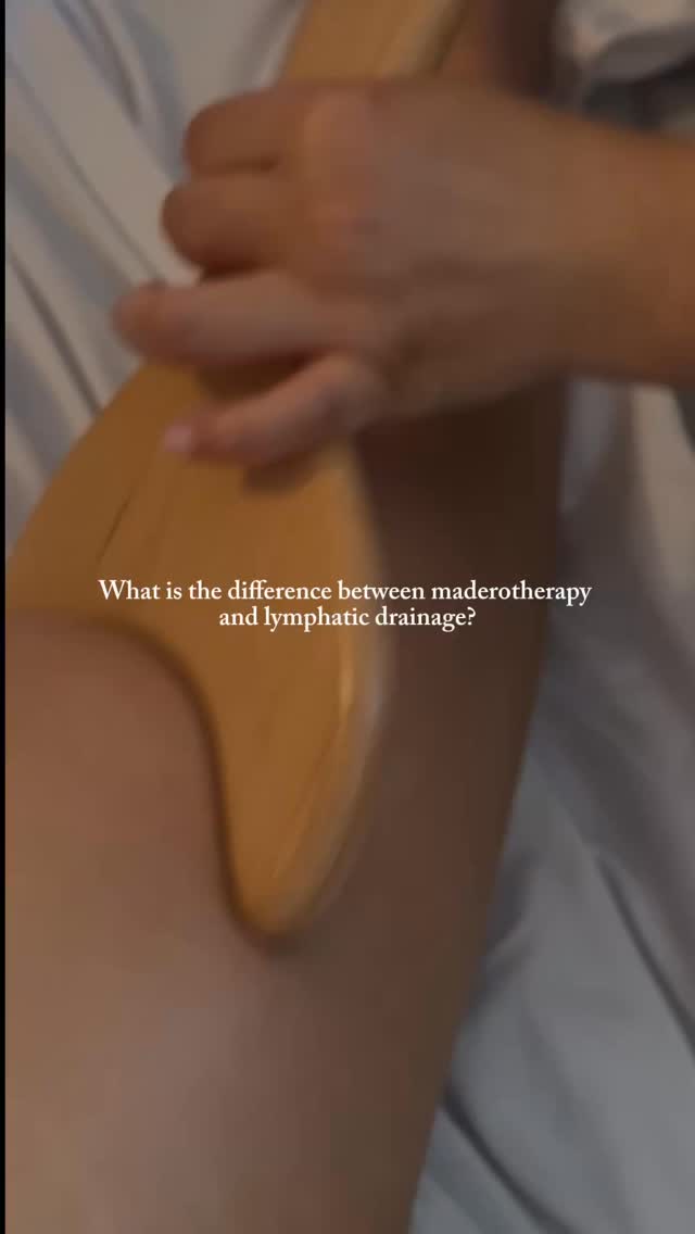 Maderotherapy vs. Lymphatic Drainage — what’s the difference?
Both treatments support circulation and detoxification, but they have different goals and techniques.
Maderotherapy (Wood Therapy)
• Uses specialized wooden tools to stimulate deeper tissues
• Focuses on body sculpting and contouring
• Helps break down fascia and reduce the appearance of cellulite
• Improves circulation and tissue stimulation
• Targets areas like the abdomen, thighs, hips, and arms to create a more defined silhouette
• We also incorporate lymphatic movements during the session to help drain the fluids and toxins that are mobilized
Lymphatic Drainage
• Very gentle and rhythmic technique done with the hands
• Focuses specifically on the lymphatic system
• Helps eliminate excess fluid, toxins, and waste from the body
• Reduces bloating, swelling, and water retention
• Supports detoxification, recovery, and immune function
• Ideal for people feeling puffy, inflamed, or retaining water
In simple terms:
• Maderotherapy = sculpt and stimulate tissues
• Lymphatic drainage = drain and eliminate fluids
Both can be powerful on their own — and when used strategically, they help the body feel lighter, less bloated, and more defined.
Ready to feel lighter, less bloated, and more sculpted?
Book your session and let’s choose the treatment your body needs most.
Always with care,
Touch of Cielo🩵
www.touchofcielo.com
#fyp #viral #massagetherapy #lymphaticdrainage #maderotherapy