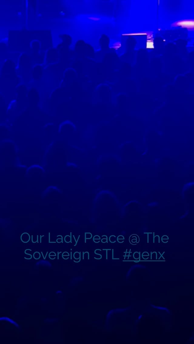 Our Lady Peace at @thesovereignstl . Loved this song from their new album, “Temporary Healing”💙#ourladypeace #stlouismusicscene