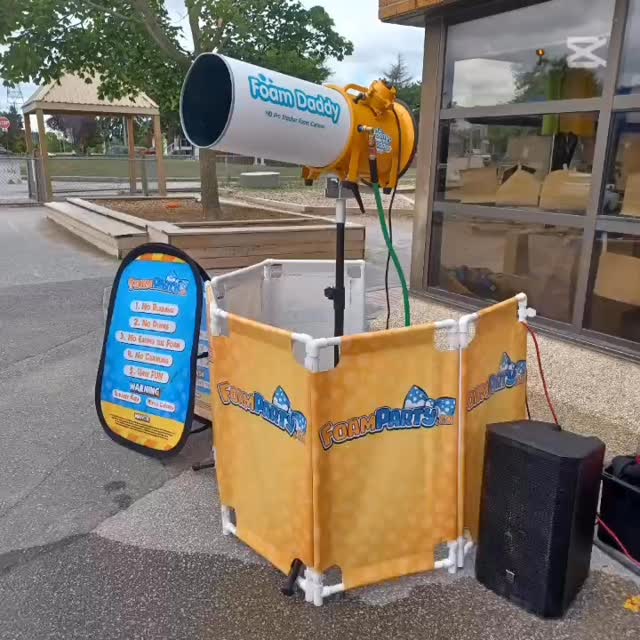 Foam Party Season #presswoodentertainment #foamparty #schoolevents #partyvibes