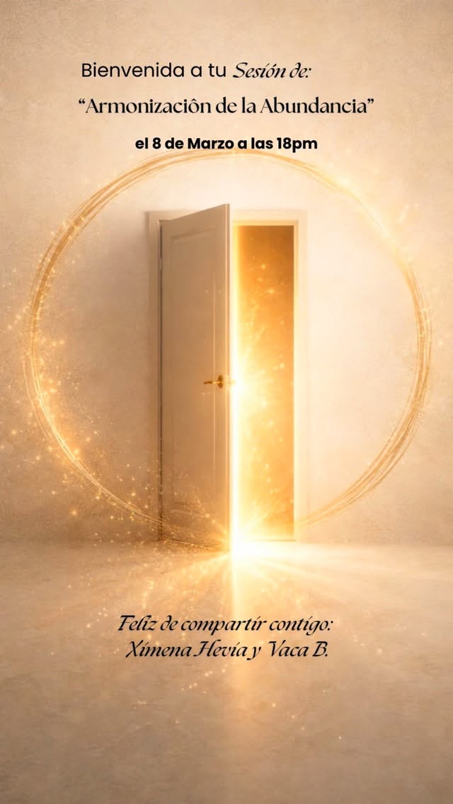 💫Gracias Universo 🌟
El día 8 de Marzo facilité el Taller de “Armonización de la Abundancia” con la LNT®, les comparto mi reflexión:
La abundancia comienza desde un movimiento interno, que para tomar forma precisa de:
🔅Confiar en ti
🔅Salir de la zona de confort
🔅Tomar las riendas
🔅Hacerte cargo y accionar
Y desde ahí, desde esa coherencia interna, la energía empieza a ordenarse.
Agradecida al hermoso espacio @casacieloenlatierra por siempre abrirme las puertas y a las “Maravillosas Mujeres” quienes resonaron y compartí la experiencia.
Agradecida siempre al universo por las sincronías y mensajes 💛🙌🌟🌹
Con amor y gratitud, Ximena♾️⚜️
#infinitaezencia #ximenaheviayvaca #barcelona #abundancia 111mensajesparaelalma