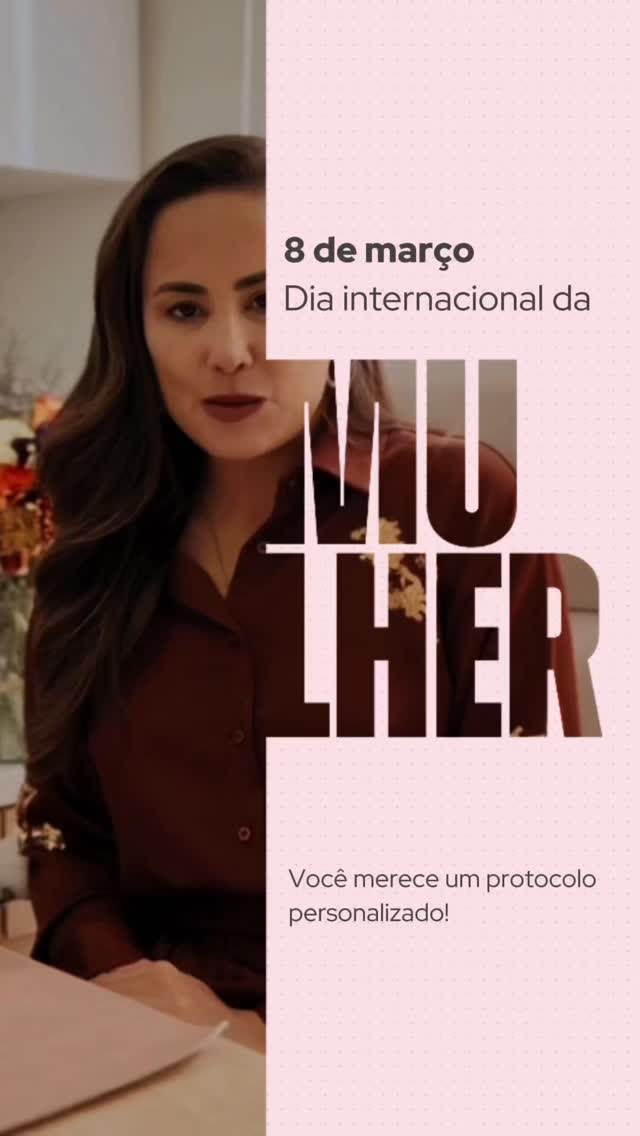 Hoje é um dia para celebrar a força, a beleza e a história de cada mulher.
No consultório, tenho o privilégio de acompanhar de perto mulheres incríveis que decidiram se olhar com mais carinho, se priorizar e investir em si mesmas. E é exatamente isso que o Método Face Up representa: realçar a beleza natural, respeitando a individualidade de cada rosto.
Mais do que estética, é sobre autoestima, confiança e sobre se reconhecer no espelho com orgulho da própria trajetória.
A todas as mulheres, meu respeito, minha admiração e meu desejo de que vocês nunca se esqueçam do quanto são extraordinárias.
Feliz Dia Internacional da Mulher.
Com carinho,
Dra. Alessandra Toledo e equipe
#belezanatural #diadasmulheres