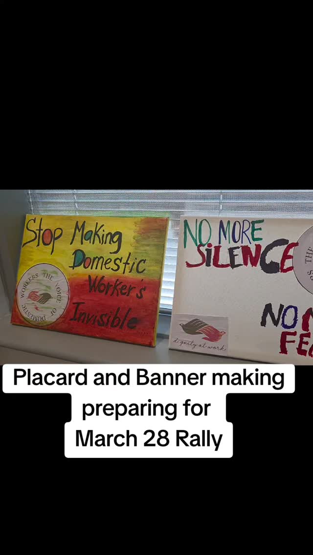 Today, we spent the International Women's Day in making placards and banners aa preparation for the March 28 national demo. Let it be love over hate, peace over war.
