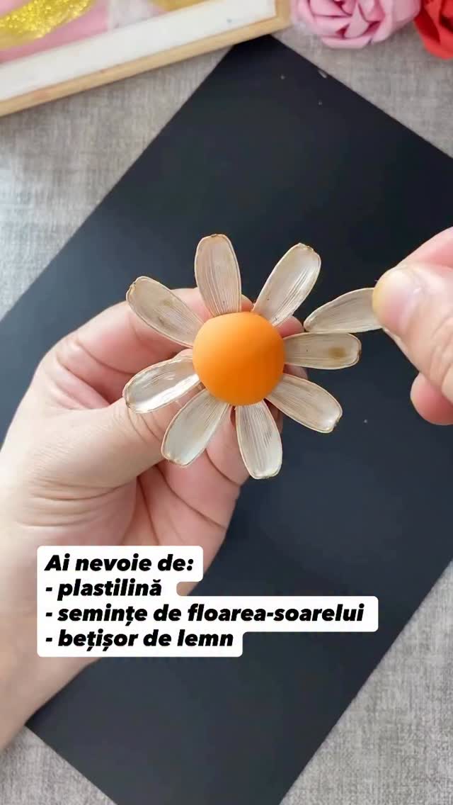 🌼 O margaretă care nu se ofilește niciodată!
Din plastilină și câteva semințe de floarea-soarelui, poți crea o floare simpatică și surprinzător de frumoasă. O activitate simplă, dar cu un efect „wow” pentru copii.
#gradinitaonline #activitaticopii #activitatipentrucopii #kidsactivities #activitiesforkids