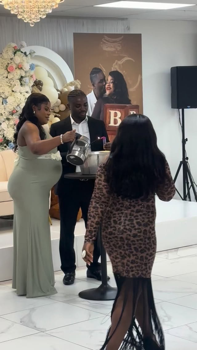 Congratulations mum and dad to be.