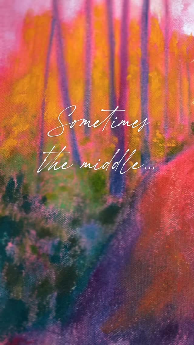 🎨Some paint for the end result. And that’s fine!
But personally, I paint for the process.
I love the delight of seeing how the whole painting changes as I add a certain color or change something.
🤦🏻♀️😫And I love when I hit a point where I want to throw it out but I keep going and somehow it turns out better than I’d imagined!
How do you experience the “messy middle” in your life? Tell me in the comments!
#messymiddle #keepgoingsis #acrylicpainters #wallartlovers #pantingprocess