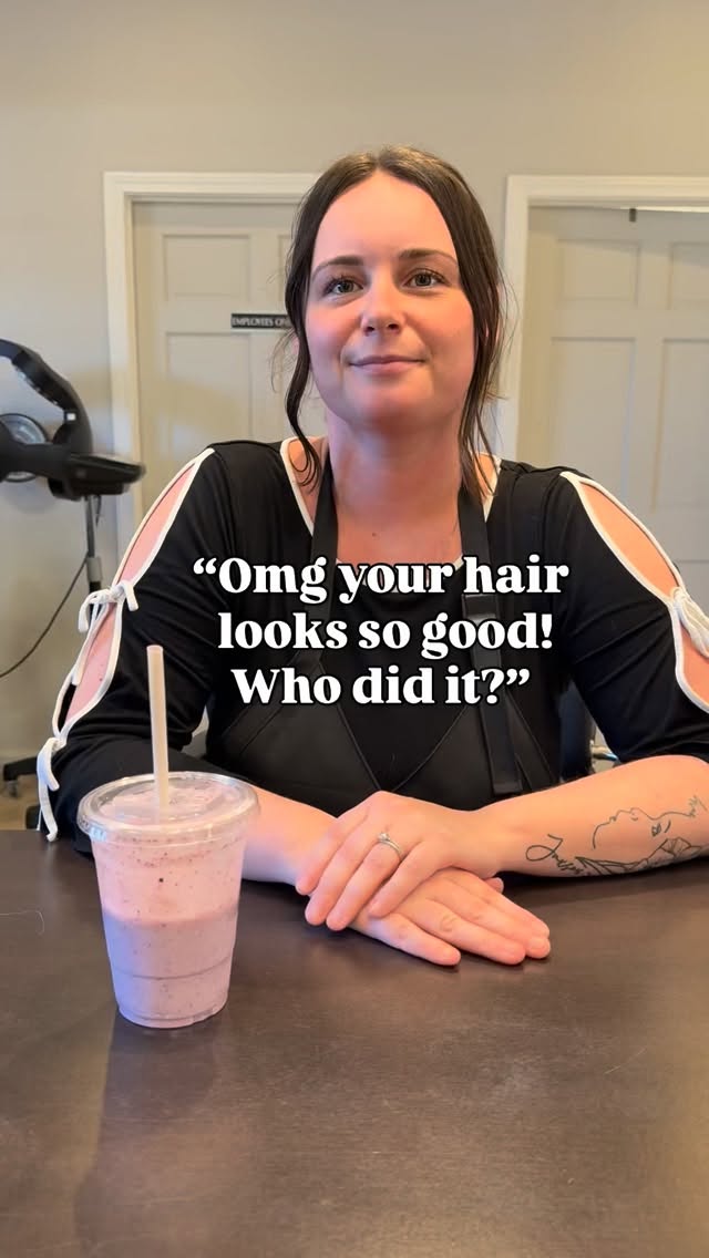 POV: When everyone keeps asking who did your hair…