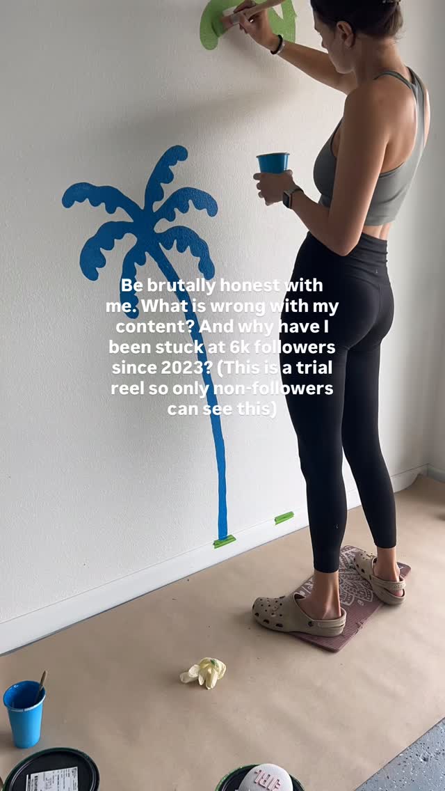 This is the final just for reference
If you’re seeing this, you don’t follow me (yet).
So I want honest feedback!
I’m a mural artist based in Bend and I’ve painted 30+ murals across the U.S., but my account has been sitting around 6k followers for a while.
If you landed on my page for the first time…what would, or wouldn’t, make you follow?
#muralist #painting #paintingprocess #feedback #advice