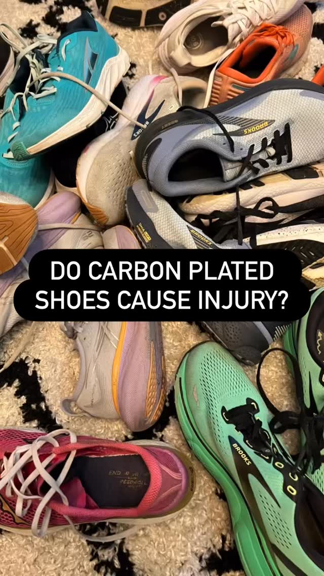Carbon-plated shoes have changed running.
Most of the research on these shoes focuses on performance showing improvements in running economy and race times.
But here’s the important part:
We actually know much less about how they influence injury risk.
In this clip from Episode 14 of the Interdisciplinary Case Miles podcast, I talk about that gap.
Clinically, we see that different runners respond very differently to carbon-plated shoes. For some, they work great. For others, the change in mechanics and loading through the foot and lower leg can create challenges.
The takeaway isn’t that carbon shoes are good or bad.
It’s that they’re a tool and like any tool, how and when you use them matters.
🎧 Hear the full discussion in Episode 14 of Interdisciplinary Case Miles Podcast wherever you get your podcasts.
#RunningMedicine #CarbonPlatedShoes #RunningResearch #SportsMedicine DistanceRunning