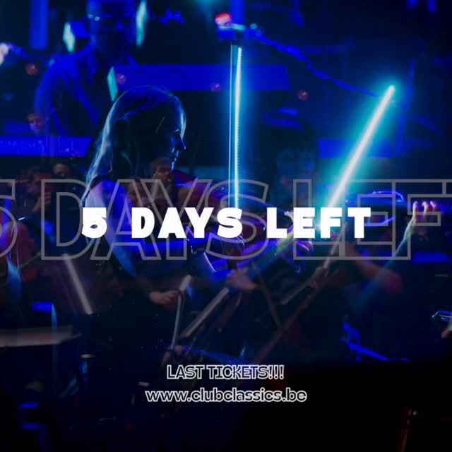 It’s almost time… 🔥This Friday, Club Classics takes over the Lotto Arena in Antwerp for the very first time. Expect the unexpected…
This is going to be BIG.
🎟 Last tickets available now!!! Hurry, you don’t want to miss this!