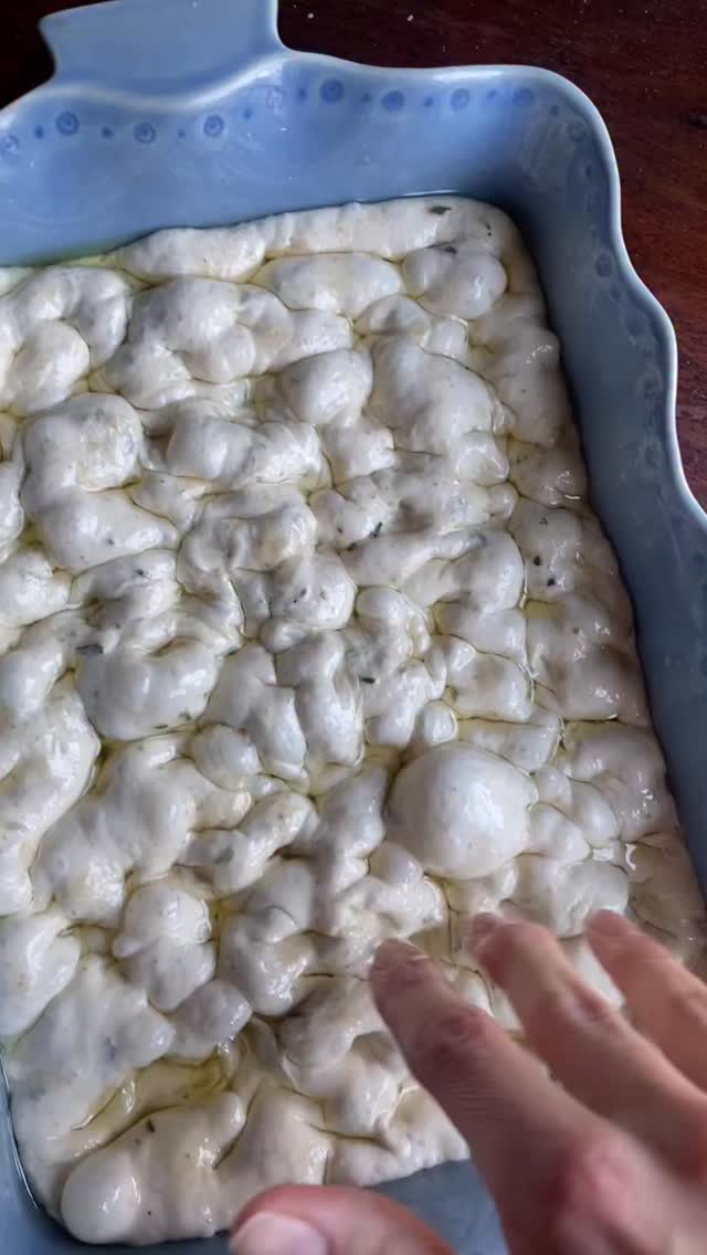 It’s a cozy, cloudy day here in North Texas…the perfect weather for snuggling up with a book and cup of tea while a batch of this sourdough focaccia bakes up for dinner.
My recipe for this thick, bubbly focaccia is available in my new cookbook, Plain Jane Sourdough.
Comment “Recipe” and I’ll send you a link to my book - link is also in my bio!
Soli Deo Gloria.
#sourdough #focaccia #recipe #sourdoughbread #organic