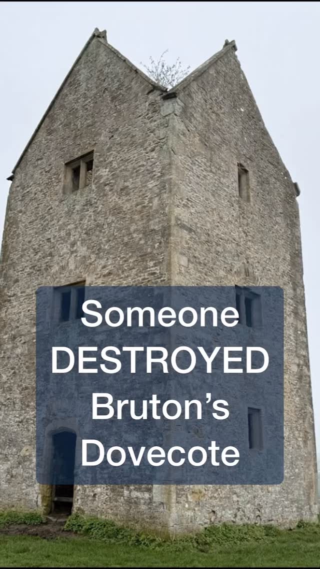 Bruton Dovecote. They destroyed it…. but we had other plans #restoration #architecture #abadesign #planningpermission #whatsyourbuild