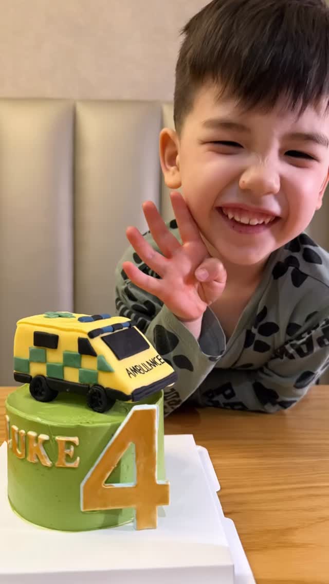 A new tradition starts this year — making my little love’s birthday cake topper together.
Many years from now, I hope my son will understand just a little bit how much I love him. ❤️
#sonlove #4yearold #makingmemories #ambulacecake #iloveyou