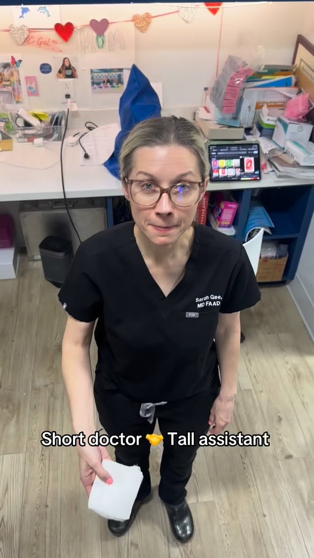 Would you believe us if we told you this wasn’t exaggerated?? 😩😂 #dermatology #medicalhumor #healthcarehumor #medicalassistant #dermatologist