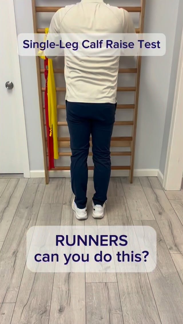 All my runners!!!!🏃♂️
This single-leg calf raise test is a quick way to screen for potential Achilles or plantar fascia injury risk.
If you can’t get past 15 reps, it could be a sign your calf strength needs some work!
#compasspt #physicaltherapy #calfstrength #runners #runnerstest