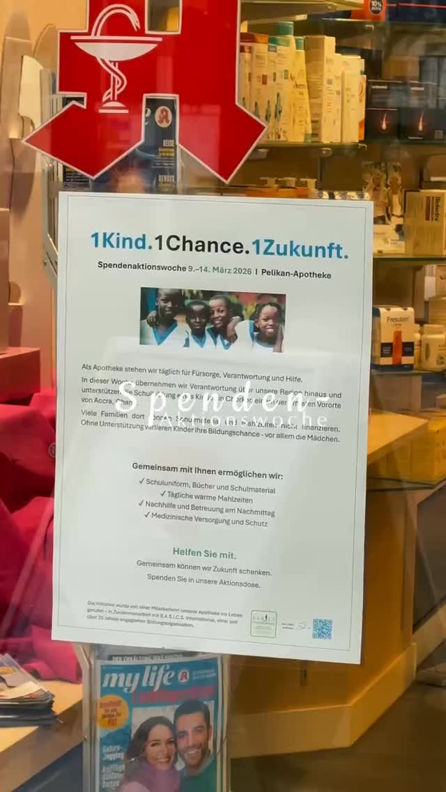 #1KindProApotheke #charity
#ghana @basicsinternational
#spendenaktionfürkinder