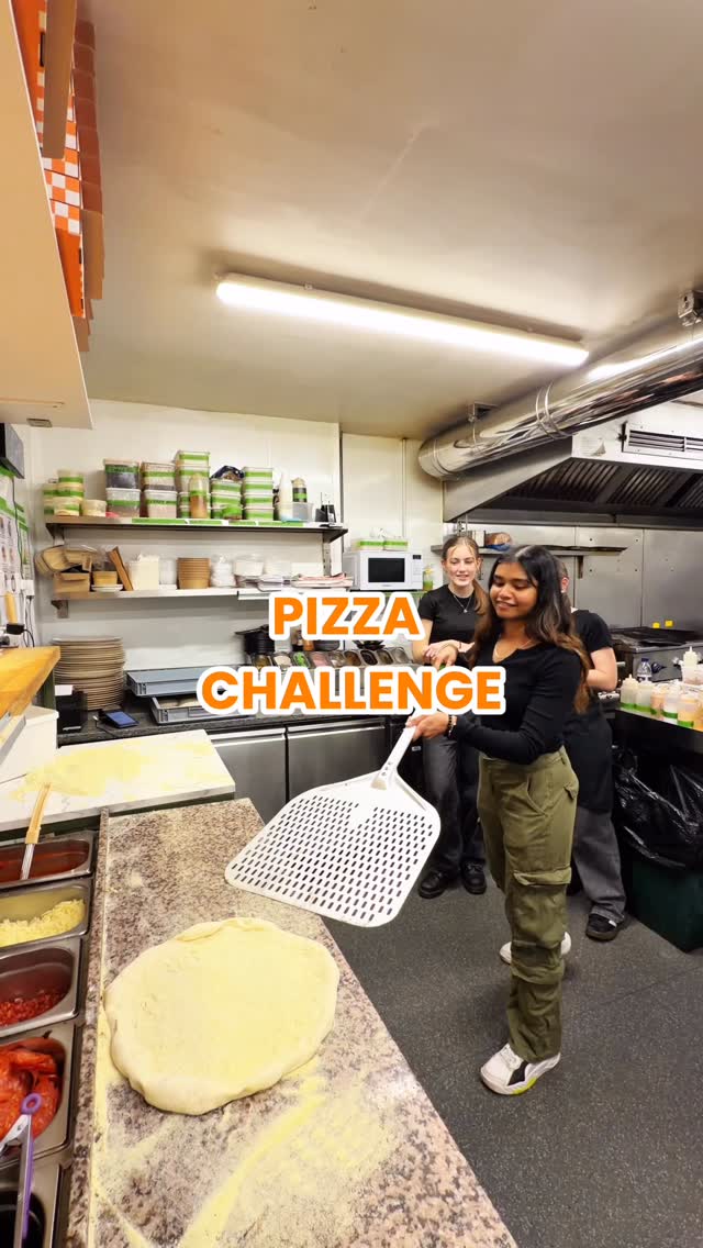 It was about time we took on the challenge.😌🔥
Who do you think did the best and how would you rate everyone?👀🍕
#staff #hospitality #pizzachallenge #nottinghamrestaurant