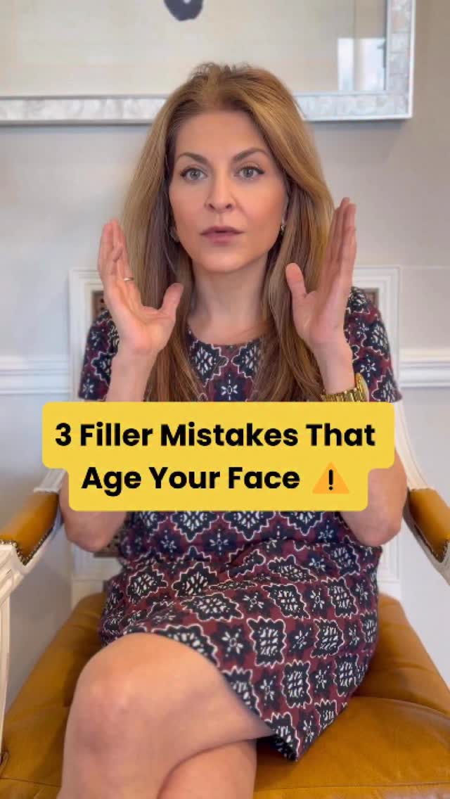 ⚠️ 3 Common Filler Mistakes That Can Actually Make You Look Older
Injectables should create balance, harmony, and proportion — not distortion. Unfortunately, I see these mistakes all the time.
1️⃣ “Chipmunk Cheeks”
Too much filler placed medially in the cheeks and under the eyes instead of more laterally can create an overfilled mid-face. When you smile, the cheeks push up and the eyes become squinty.
Also remember: cheek filler lasts a long time. Repeating injections every 3–6 months without addressing other areas can create facial disproportion over time.
A small amount in the medial cheek is fine — but only when balanced with the lateral cheeks and the rest of the face.
2️⃣ Overfilled Lips in an Unbalanced Face
Full lips placed in a face that is thin, volume-depleted, or has poor skin quality can look unnatural.
Beautiful lips must belong to a balanced canvas — skin quality, facial volume, and proportions all matter.
3️⃣ Ignoring the Jawline
Many people focus on the upper face and cheeks, but aging also causes significant bone and volume loss in the lower face and jawline.
If the cheeks are repeatedly filled while the jawline and lower face are ignored, the result can be top-heavy, awkward, and aging.
✨ True rejuvenation isn’t about “more filler.”
It’s about balance, harmony, and restoring proportion to the entire face.
#AestheticMedicine
#FacialHarmony
#NaturalResults
#InjectablesDoneRight
#facialbalancing