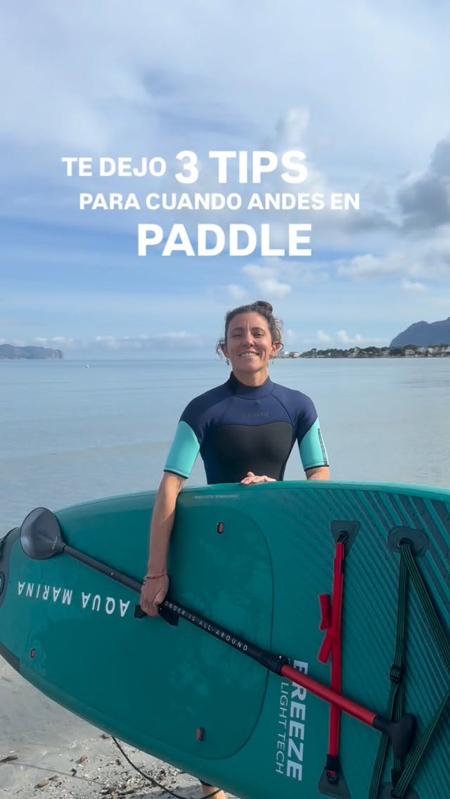 Empiezan las mañanas más lindas.. sin viento. Te imaginas mejor plan que paddle surf? #mallorca #paddleboarding #paddle