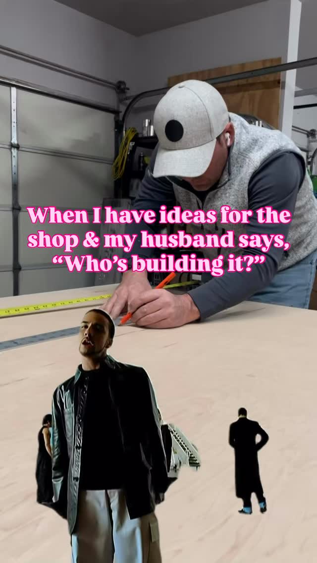 Good thing I married a 𝘊𝘈𝘙𝘗𝘌𝘕𝘛𝘌𝘙. 😉🛠️💕
#smallbusinessowner