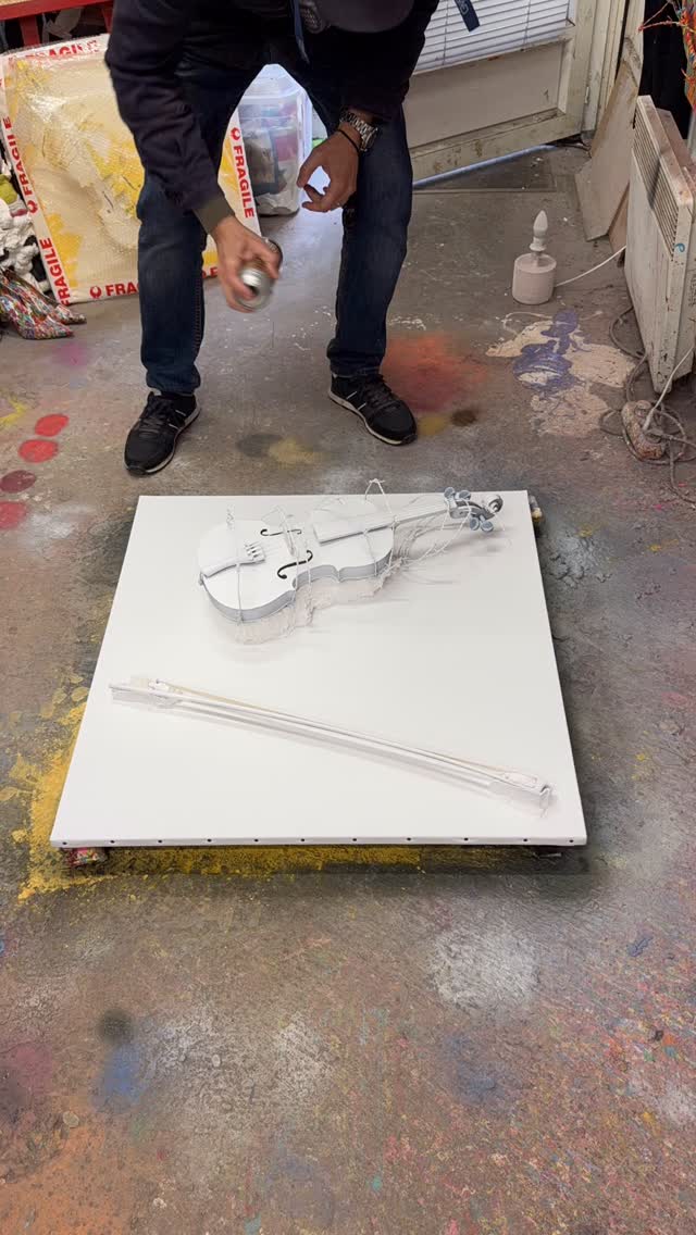 #popart #violondelespoir #violon #konqui