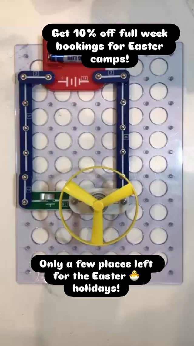 Calling all parents of young tech and engineering enthusiasts! Only 3 places left at our Oakham Easter holiday club, and only 2 places at Kirby Muxloe - we would love to see you there! #younginnovatorsclub #stemeducation #codingforkids