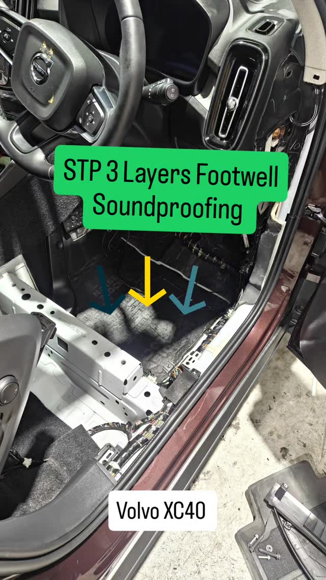 Our customers love ❤️ STP 3 layers soundproofing . It reduces road noise for all cars effectively.
DM us for more info
#STPSoundproofing
#soundproofingsingapore
#volvosingapore
#volvosg