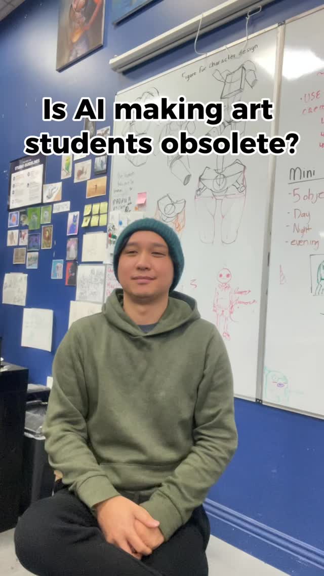 🤖Is AI making art students obsolete? Quick Q&A with Mr. Bin, The Artist Lab’s Digital Art Director & Instructor! 💫💻
#theartistlab #ai #art #artclass #artstudio