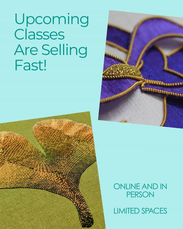 Bookings are underway for my upcoming embroidery classes, and I’m so excited for what we’ll be making together. Places are being snapped up so don't miss out.
If you’re ready for a calm, creative moment in your week, you’ll find all the details just a swipe away.
Oops, if you saw my first version of this post...I had one of the dates wrong!
All classes can be booked via my Bio 😊
#embroideryclasses #embroideryonline #embroiderylove #embroiderersofinstagram #embroiderytutor