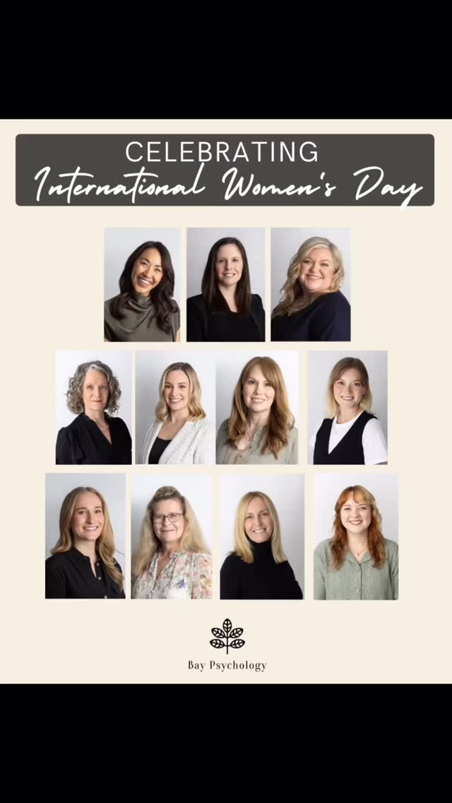 Today I want to celebrate the incredible women who make me, my team, and our community stronger every day.
On International Women’s Day, I honour the strength, resilience, compassion, and wisdom that the women at Bay Psychology bring to their work and to the people they support. Their dedication to helping others grow, heal, and thrive inspires me daily.
“The success of every woman should be the inspiration to another. We should raise each other up. Make sure you’re very courageous: be strong, be extremely kind, and above all be humble.” ~Serena Williams~
#InternationalWomensDay #WomenInPsychology #StrongWomen #TeamAppreciation #IWD2026