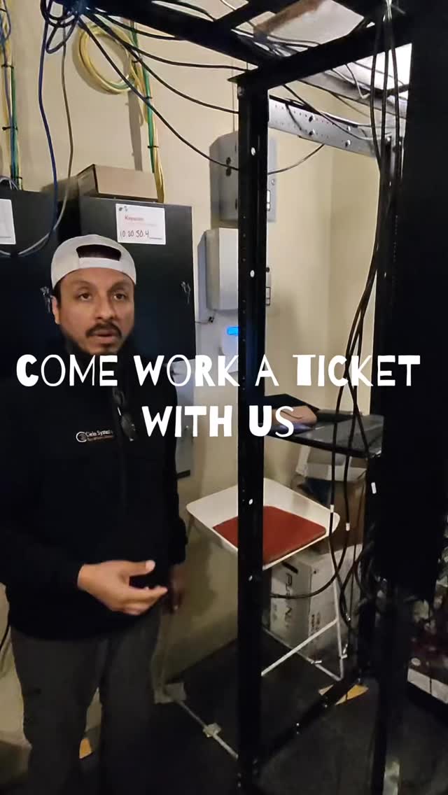 POV: The network is down and Cielo Systems is working the ticket. Come along with us! 🔧👷🏼♂️
#multifamilyspecialists #LowVoltageTech #NetworkCabling #techinaction