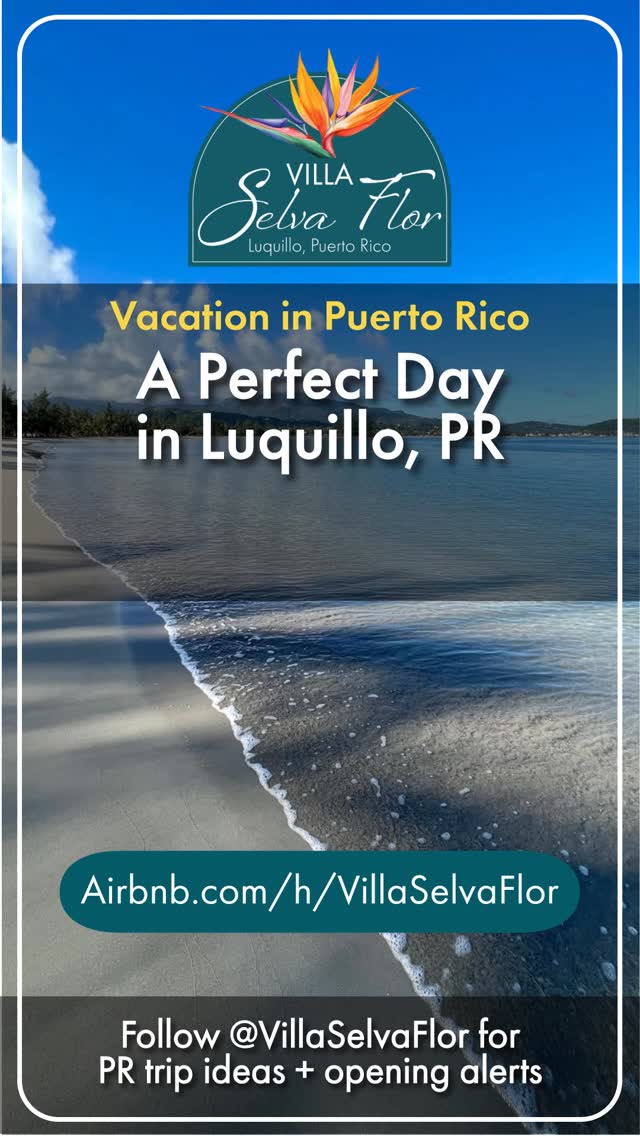 A perfect day in Luquillo:
Coffee on the porch.
Rainforest adventure.
Beach sunset.
Kiosks after.
Repeat tomorrow.
📍 Luquillo, Puerto Rico | Top 5% of homes on Airbnb ⭐
Plan your escape → airbnb.com/h/villaselvaflor
#PuertoRico #PuertoRicoTravel #Luquillo #ElYunque #IslandLife #VillaSelvaFlor