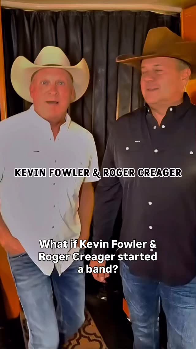 Kevin Fowler 🤝 Roger Creager = Party Time
#texascountry #texas #countryduo