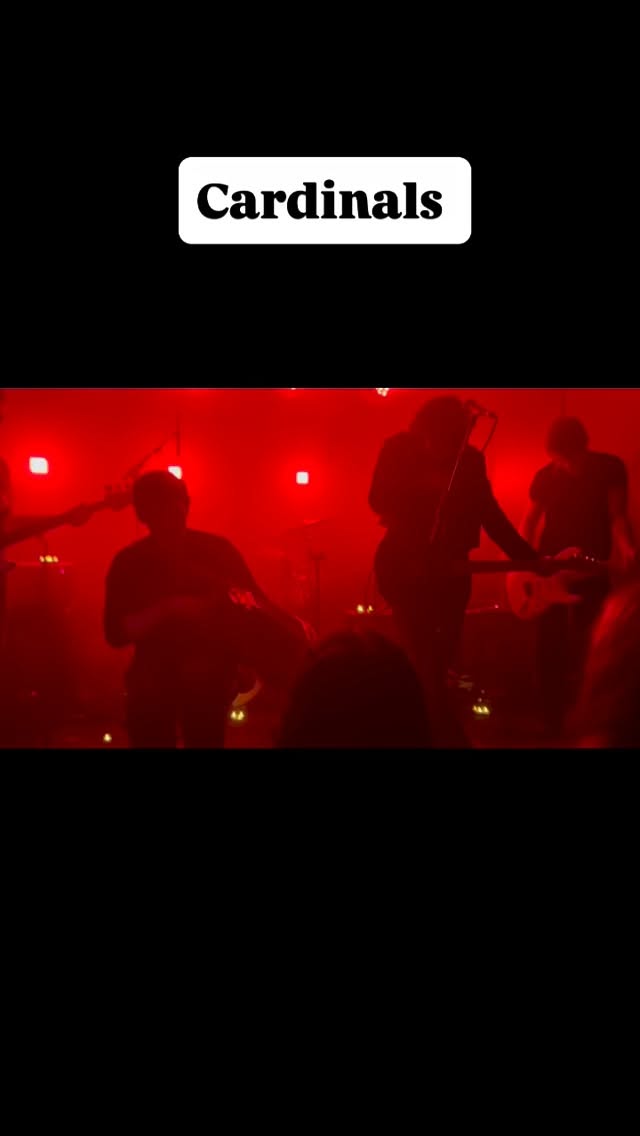 In all their guitar/box glory @cardinalsband_ at the Workmans last night. Great stuff.