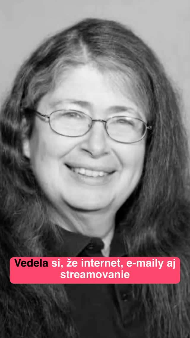 🌐 Vedela si, že emaily, internet, streamovanie aj fungovanie dnešného internetu výrazne ovyplyvnila žena?
Radia Perlman je počítačová vedkyňa, ktorej práca pomohla premeniť malé lokálne siete na obrovskú infraštruktúru, na ktorej dnes stojí internet.
✨ Je autorkou Spanning Tree Protocol (STP), ktorý umožnil Ethernet sieťam rásť z pár stoviek počítačov v jednej budove na siete s tisíckami zariadení.
📡 Zároveň prispela k vývoju internetového routingu – jej protokoly z 80. rokov sa používajú v internetovej infraštruktúre dodnes.
👩💻 Zaujímavosť:
K programovaniu sa dostala až počas štúdia na Massachusetts Institute of Technology – a najprv si dokonca myslela, že na to nemá.
💡 Okrem toho vytvorila systém, ktorý učil programovanie deti už od 3 rokov a pomohol založiť oblasť tzv. „tangible computing.”
➡️ Sleduj nás pre viac videí o ženách a histórii.
#inspiringgirls #womeninhistory #radiaperlman