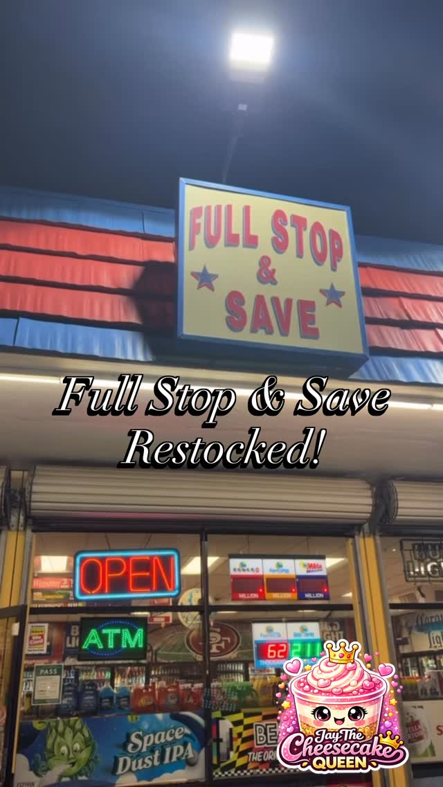 Rancho Cordova—Full Stop & Save is restocked! 🚨💗
In stock right now:
🍓 Strawberry Crunch
🍓🍍🥥 Strawberry Piña Colada
🍍🥥 Regular Piña Colada
🍫 Oreo Chocolate
Go grab your cups before they sell out (because y’all LOVE to clear a shelf 😂😮💨).
#JayTheCheesecakeQueen #RanchoCordova #SacramentoEats #CheesecakeCups #RestockAlert