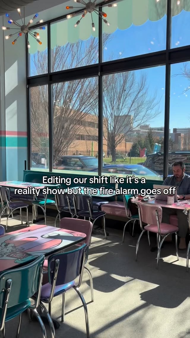 The drama continues…
False alarm. There was no fire in our building.