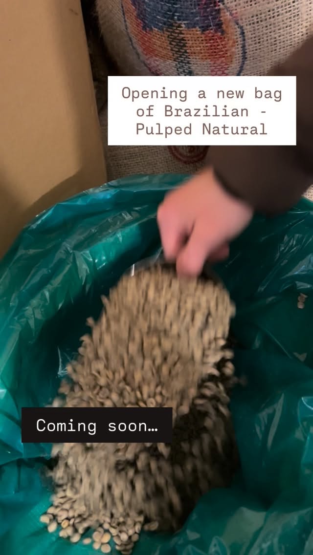 Coming soon… Brazilian Pulped Natural.
Roasted for espresso with notes of caramel, chocolate, orange and hazelnut. We think this one’s going to be a firm favourite. #lancashiremarketing #coffeelover #lancashirecoffee #coffeeroaster #coffeebeans