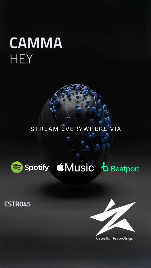 Estrella Recordings presents
HEY - Camma
A melodic progressive trance release built on shimmering synths, rolling bass, and an infectious “Hey” vocal hook.
Stream now on your favourite platform via camma.com.au 🎧
#cammamusic #estrellalabel #HEY #trance
https://www.camma.com.au/