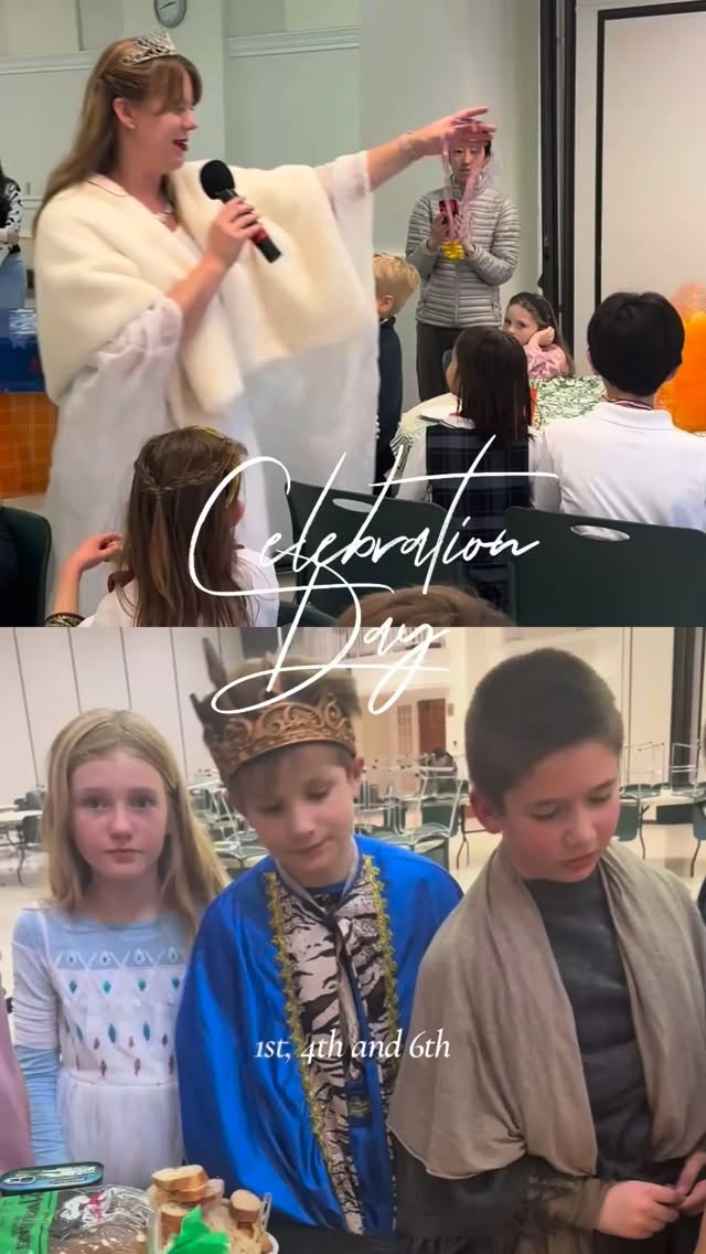 Each grade at ACCA will have one Celebration Day each year—a capstone experience where the themes of the year come vividly to life.
Recently, our 1st, 4th, and 6th graders celebrated their learning in memorable ways. 1st and 6th grade showcased their study of ancient Greece, representing four Greek city-states and competing in their own Olympic games. 4th grade stepped into the world of The Chronicles of Narnia, dressing as characters and embarking on a scavenger hunt.
These days are more than presentations of learning. Students explore, compete, tell stories, share food, wear costumes, and immerse themselves in the worlds they have been studying.
As Fr. Nathan Carr writes in The Festive School, joy and festivity are not incidental to education—they are essential to it. Because the human soul is made for joy, a school that forms both hearts and minds makes space for learning to blossom into celebration.
#classicalchristianschool #classicalchristianeducation #alexandriava #heartsoulmind
