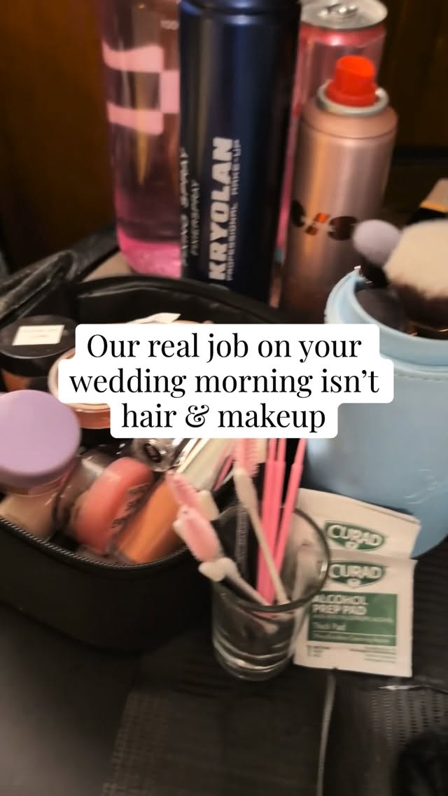 Most people think our job on a wedding morning is hair and makeup.
And yes, we absolutely want you to look incredible.
But the real work happens in the moments around it.
Creating a calm environment.
Keeping the timeline flowing. Helping everyone take a breath.
Making sure the bride actually gets to enjoy the morning she’s been dreaming about.
Because bridal beauty isn’t just about how you look.
It’s about how you feel when the day finally arrives. ✨
If you’re planning your wedding, tell me in the comments: what’s one thing you hope your wedding morning feels like?
#bridalbeauty #luxebride #weddingmorning #chicagobridalbeauty #modernbride