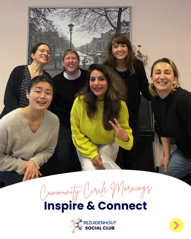 This morning’s Community Circle was beautifully guided by Deepa Kakkar, who invited us into a gentle exploration of core energy levels.
Thank you, Deepa, for your warmth, your presence, and the depth you brought into the room.
# #thehaguecommunity #expatlifeNL #BezuidenhoutSocialClub #CommunityCircle #InterLocals #Bezuidenhout #TheHague #internationalcommunity