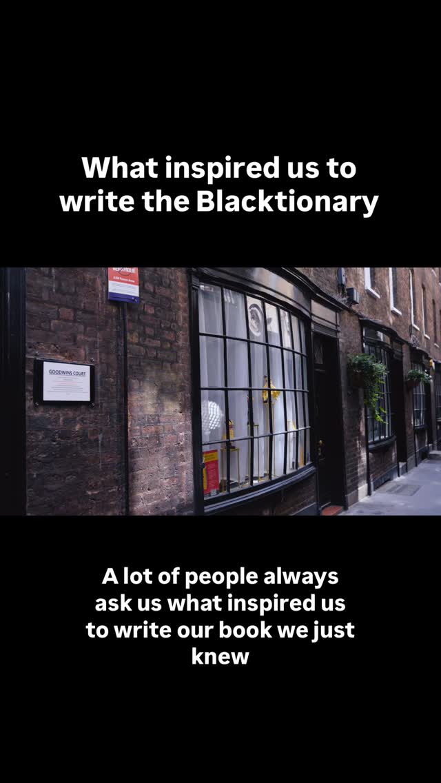Here we share what inspired Jane and Maggie to write the Blacktionary.
#inspire #authors #book #film #antiracism