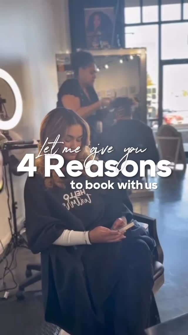 Not all salons understand textured hair. We do.
Here’s why our clients trust us with their crowns:
✔️ Specialized expertise in textured hair
✔️ Customized hair + scalp treatments
✔️ Professional consultation and education
✔️ An elevated salon experience-professional care, relaxing environment, and results you’ll love.
Luxury care for your texture.
Book your experience today.
#HiTextureSalon #HealthyHairFirst #TextureSpecialists #AtlantaHairSalon #CurlyHairExperts