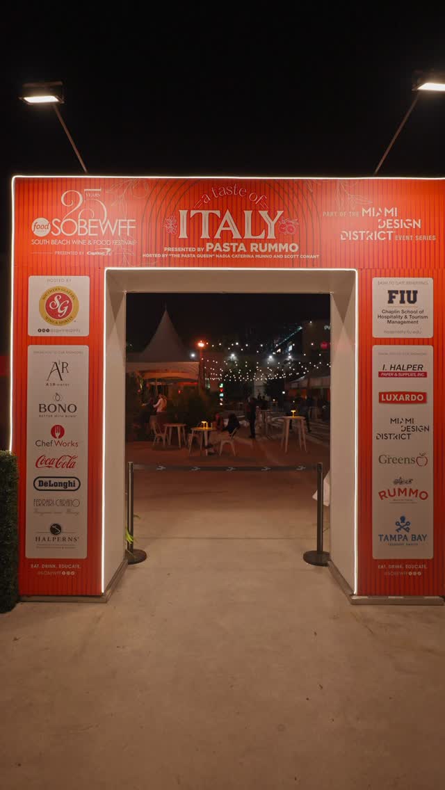 We had a blast hosting events showcasing our wonderful Italian Cocktails at the South Beach Food & Wine festival โ thanks for letting us bring a little Aperitvo Hour to your gourmet gathering on the beach, @sobewff!