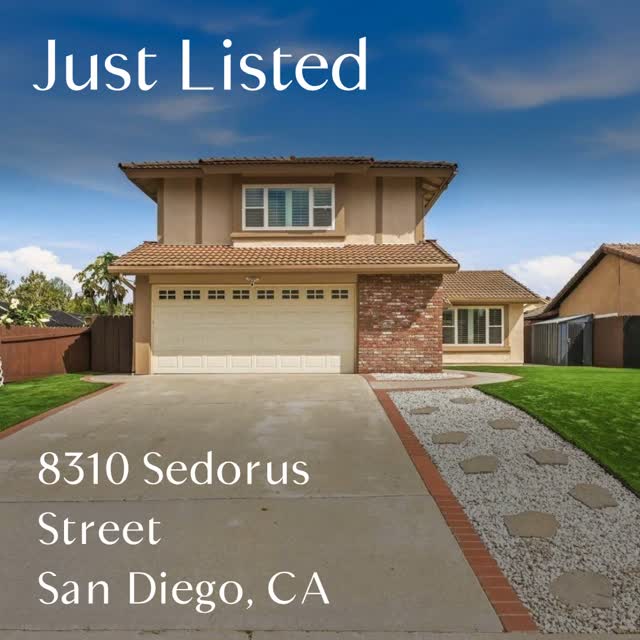 🏡✨ Just Listed in Rancho Peñasquitos! ✨🏡
Located in one of the most desirable neighborhoods in Rancho Peñasquitos, this beautifully updated 4-bedroom home offers the perfect blend of comfort, convenience, and value — with NO HOA and NO Mello-Roos 🙌
📍 Tucked away at the end of a quiet street and walking distance to top-rated schools including Deer Canyon Elementary, Mesa Verde Middle, and Westview High School.
Inside you’ll find:
✨ Hardwood floors
🪟 Plantation shutters & dual-pane windows
🔥 Cozy brick fireplace in the main living area
🍽️ Bright kitchen with quartz countertops & refreshed cabinetry
Recent upgrades include:
☀️ Owned solar
🚿 Tankless water heater
🔧 Copper re-pipe (2013)
🌿 Turf landscaping in front & back for easy maintenance
🔌 EV charger in the garage
The spacious private backyard is perfect for relaxing, entertaining, or creating your dream outdoor retreat 🌴
🚗 Easy access to I-15 & SR-56 makes commuting a breeze while enjoying everything Rancho Peñasquitos has to offer.
📩 DM me for more details or to schedule a private showing!
#SanDiegoRealEstate #RanchoPeñasquitos #JustListed #SanDiegoHomes #HomeForSale #HouseHunting #RealEstateLife #DreamHome