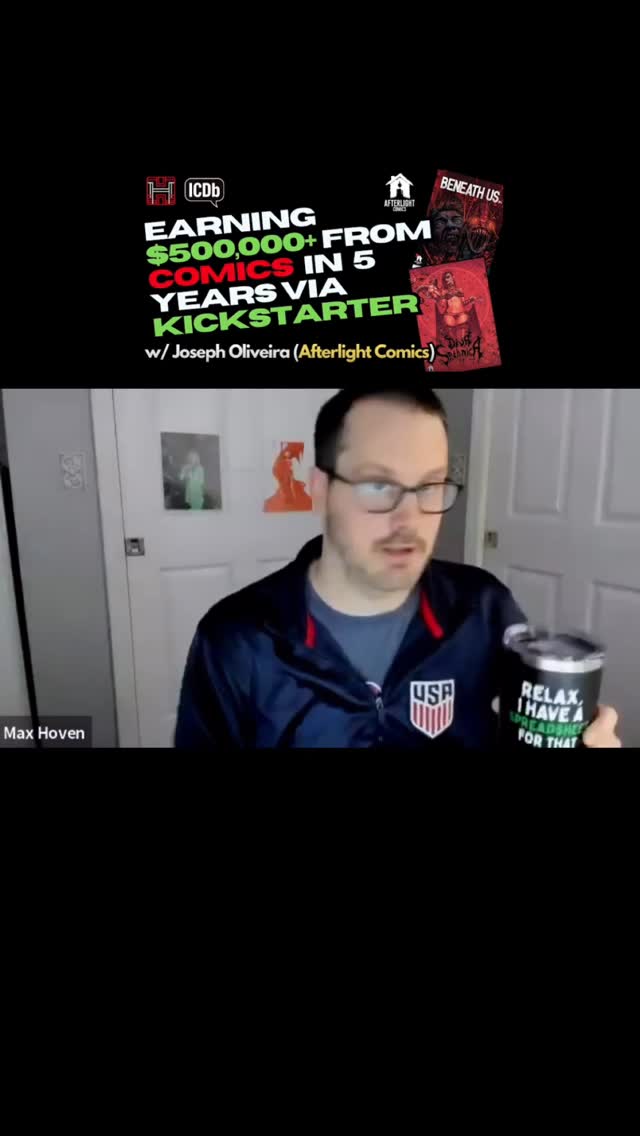 We’re always looking for the best talent from all backgrounds to put out the best Horror Comics for our loyal readers
📸 @lordmaxhoven / Youtube Indie Comic Empire