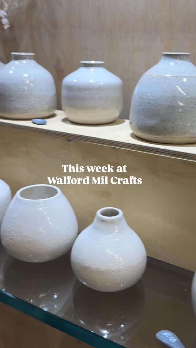 🌼 This week at Walford Mill Crafts 🌼
We have the talented @reba.b_ceramics in our pop up space with the most gorgeous selection of hand made vessels, jugs and ceramics perfect for Mother’s Day.
And it’s the last few days of @didi_littlewood_art and @lillytigwellcreative wonderful exhibition which has been so popular so catch it while you can! (Last day Sunday 11-4)
And of course the rest of the mill and the outbuilding Nutty Parrott is CHOCK FULL of wonderful handmade loveliness most of which are PERFECT for Mother’s Day which is this Sunday 15th March.
While you’re here treat yourself to a cake or lunch at @littlepickleatthemill and check out what’s going on in the education space - there’s always amazing workshops happening (see website for more)
Opening hours:
Wednesday to Saturday 10am-5pm
Sunday 11am-4pm
(Closed to the public Monday and Tuesdays)
Dogs welcome and free entry!
Pop in for a mooch around - leave with something you can’t buy anywhere else.
* please note - the lift is still out of action following last months flooding *
#walfordmillcrafts #littlepickleatthemill #wimborne