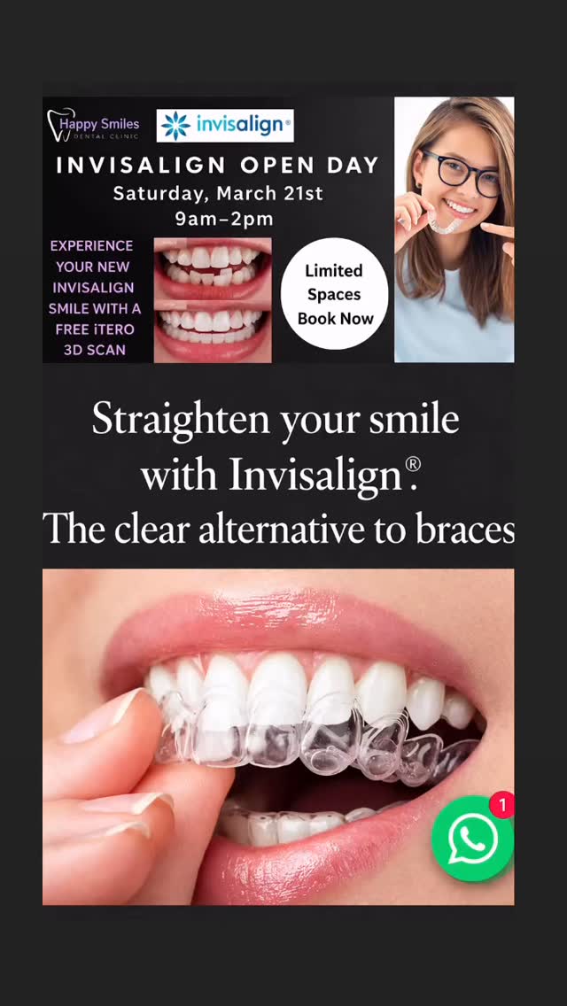 Limited spaces available🦷✨
Book your slot now ☺️
#invisalignlondon #invisalign #invisalignjourney #teethcare #beautifulsmiles